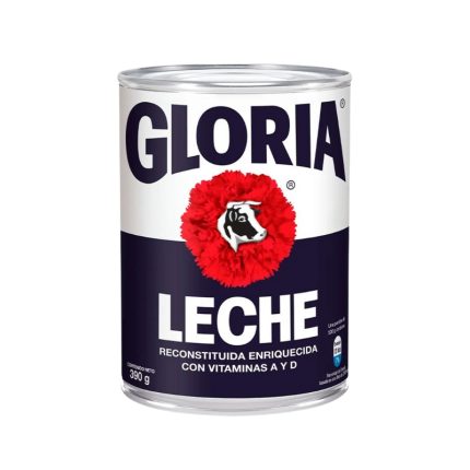 Leche Reconstituida Gloria Lata 390g