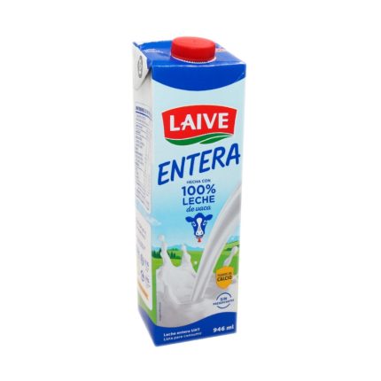 Leche Entera UHT Laive Caja 946ml