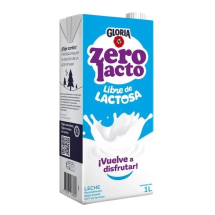 Leche UHT Sin Lactosa Gloria Zero Lacto Caja 946ml