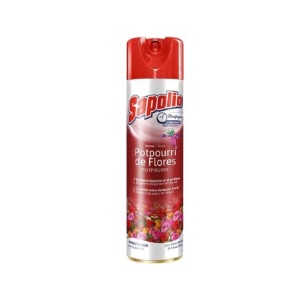 AMBIENTADOR SPRAY SAPOLIO  360ML UNIDAD