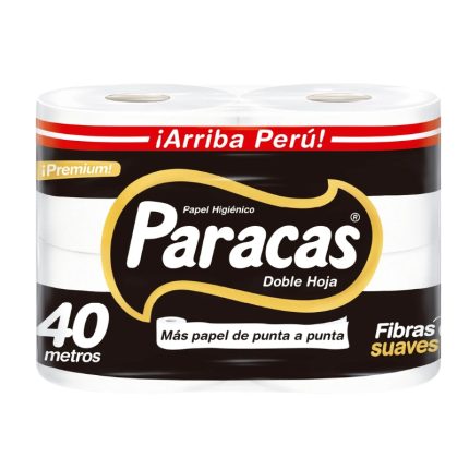 Papel Higiénico Paracas Black Empaque 4 Und