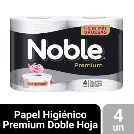 Papel Higiénico Noble Premium 4 un 40 mts