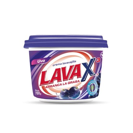 Crema Lavavajilla Lavax Uva Envase 700 g