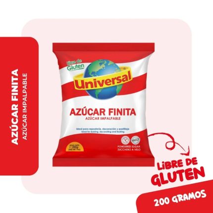 Azúcar Impalpable Universal Bolsa 200 g