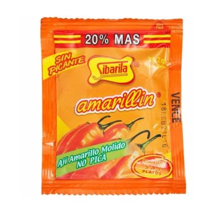 Sazonador SIBARITA Amarillin Salsa de Ají Sobre 31.2g