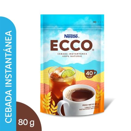 Cebada Instantánea Ecco Tostada Doypack 80 g