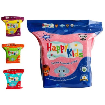 TOALLITAS HÚMEDAS HAPPY KIDS / 240 UDS