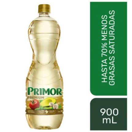 Aceite Vegetal Premium PRIMOR Botella 900ml