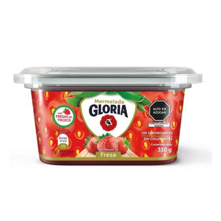 Mermelada Gloria Fresa Envase 310 g