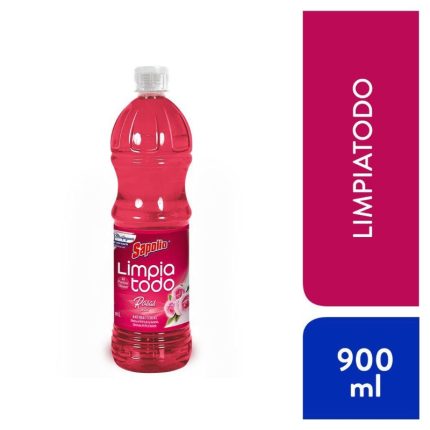 Limpiatodo Sapolio Rosas Botella 900 mL