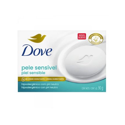 Dove Jabón De Tocador Piel Sensible x 90 gr.