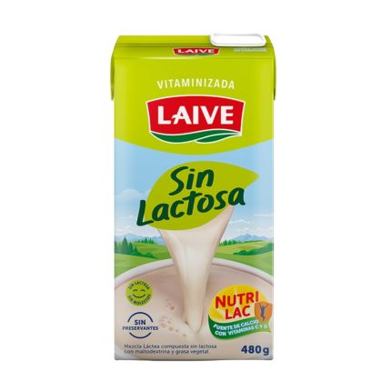 Bebida Láctea Laive Sin Lactosa para diluir Caja 480 g
