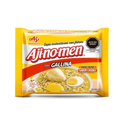 Sopa Instantánea Ajinomen Sabor Gallina 80g