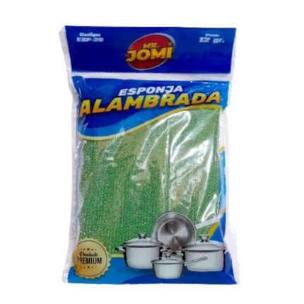 Esponja Alambrada Lavavajillas Para Ollas Verde 17cm