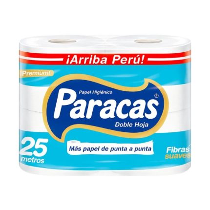 Papel Higinico Doble Hoja Celeste 4 unid