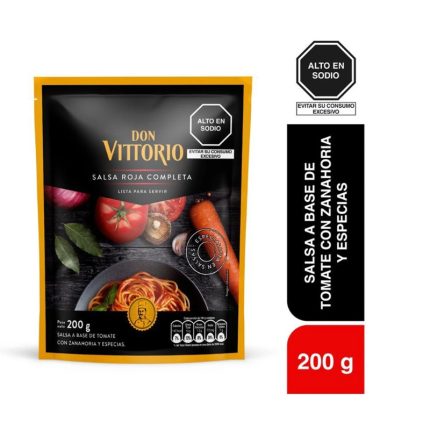 Salsa Roja Completa Don Vittorio Doypack 200 g