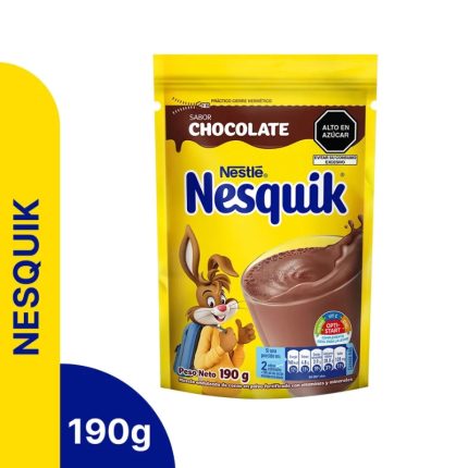 Saborizador de Leche Nesquik Chocolate 190g