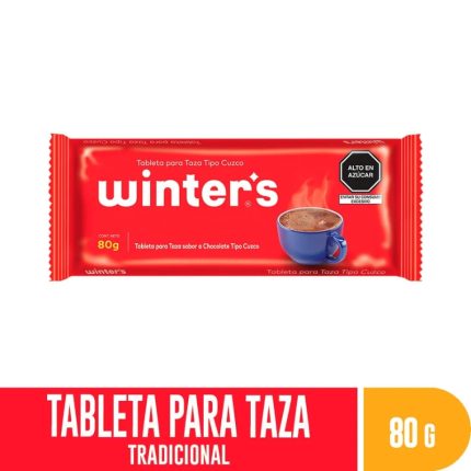 Tableta para Taza Sabor Chocolate Tableta 80 g