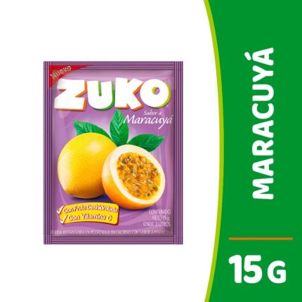 Refresco Instantáneo Sabor Maracuyá Sobre 15 g