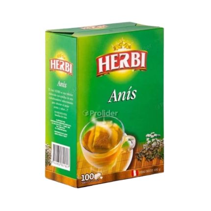 Infusión Herbi Anís Caja x 100 unidades