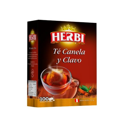Té Canela y Clavo Caja 100 Sobres