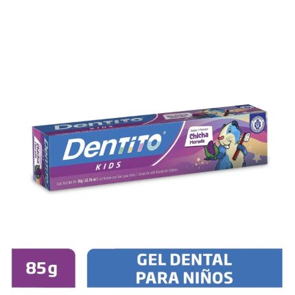 Gel Dental Dentito Chicle Morada Envase 85 g