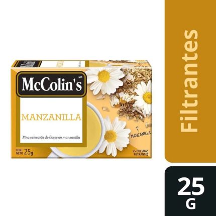 Infusión de Manzanilla McColin's 25un