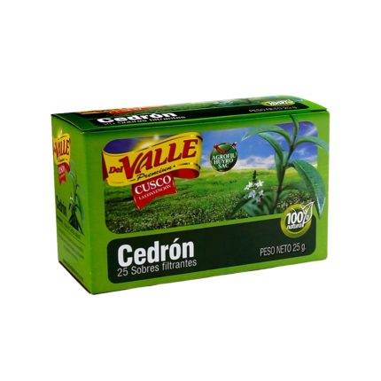 Del Valle Cedrón Filtrante Caja 25und