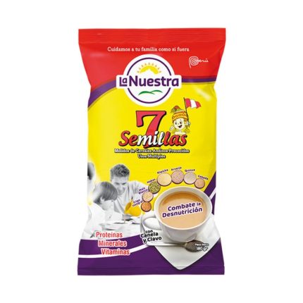 7 Semillas Tradicional Multigranos en Bolsa de 180 Gramos