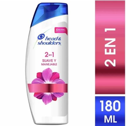 Head & Shoulders Suave y Manejable Shampoo 2 en 1