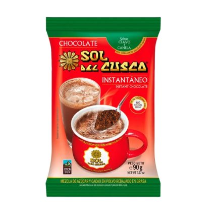 Chocolate Instantáneo Sabor Canela y Clavo Bolsa 90 g