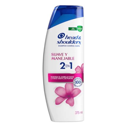 SHAMPOO 2 EN 1 SUAVE Y MANEJABLE