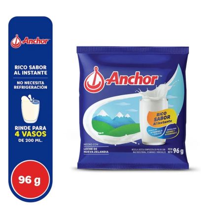 Mezcla Láctea en Polvo Anchor Bolsa 96g