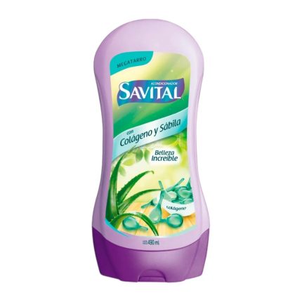 Acondicionador Savital Sábila y Colágeno 490ml