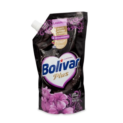 Suavizante Bolívar Plus Lavanda 400 ml