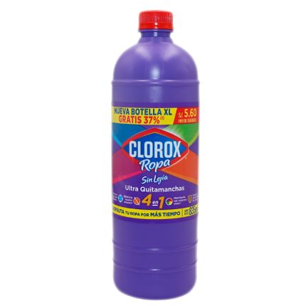 CLOROX QUITAMANCHAS ROPA COLOR X 835 ML.