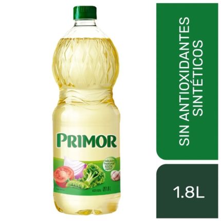 Aceite Vegetal Primor Clásico Botella 1.8L