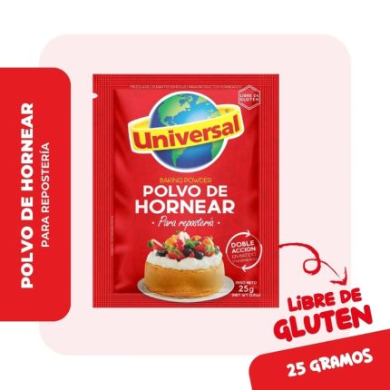 Polvo de Hornear Universal Bolsa 25 g