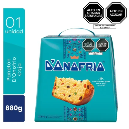 Paneton Donofrio Clásico Caja 880 g