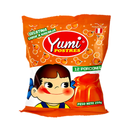 Gelatina Yumi Naranja 250g