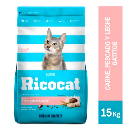Alimento para Gatos RICOCAT Gatito Multisabor